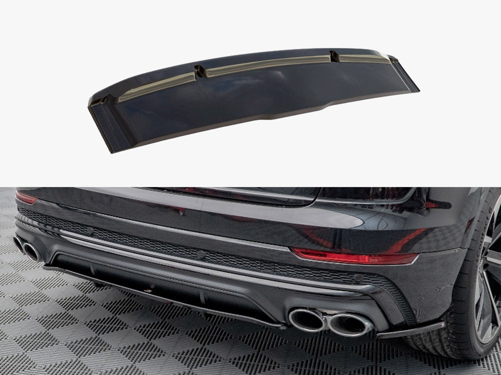 Central Rear Splitter (Vertical Bars) V.1 - Audi SQ8 Mk1