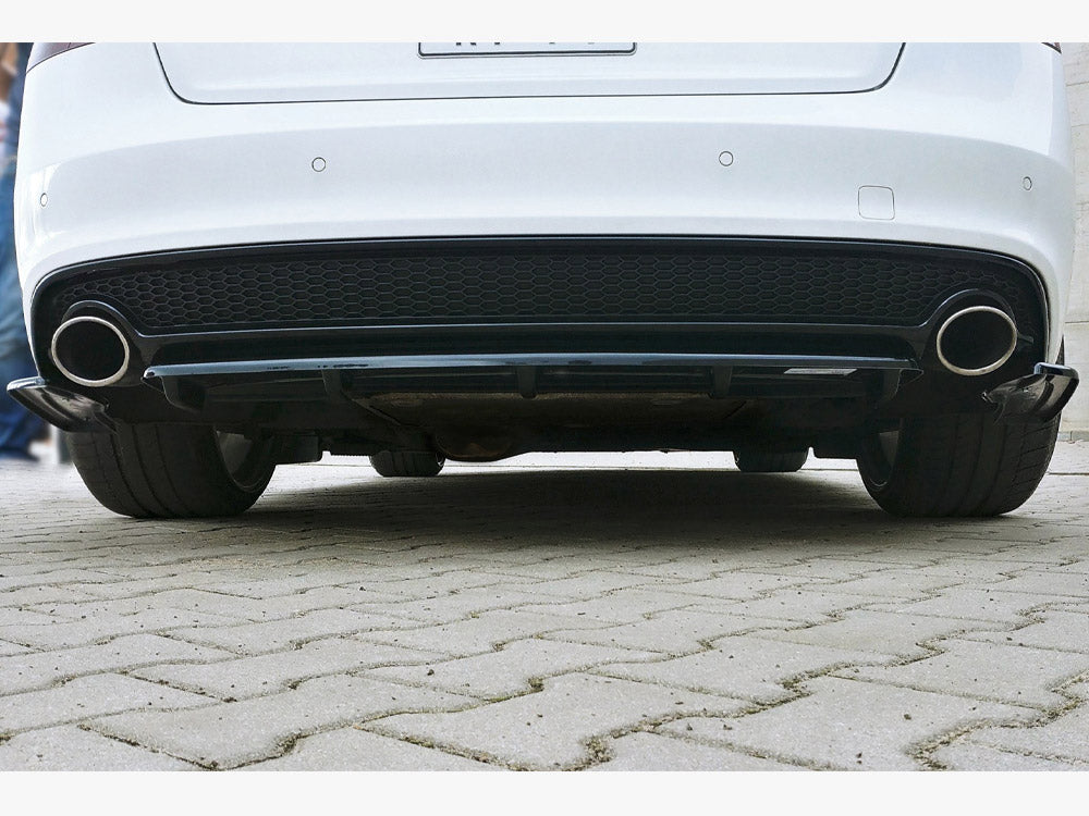 Rear Splitter (Vertical Bars) - Audi A5 S Line 8T Facelift