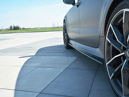 Side Skirts Diffusers V.1 - Audi RS7 C7