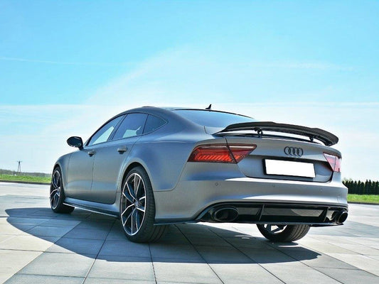Central Rear Splitter - Audi RS7 C7