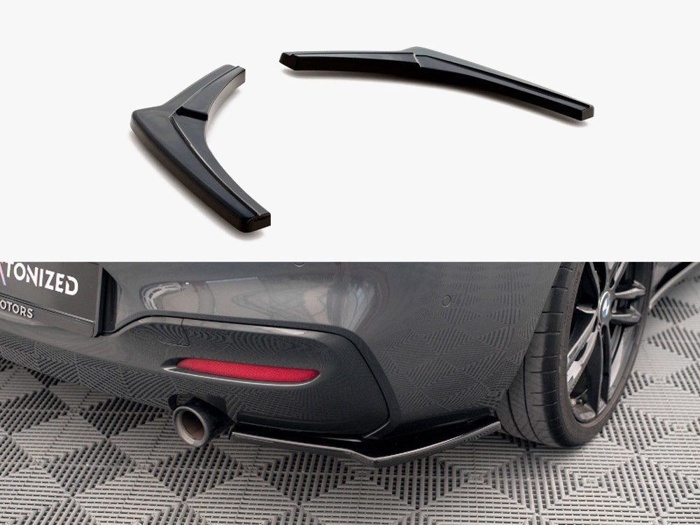 Rear Side Splitters V2 - BMW 1 Series F20 / F21 (Facelift)