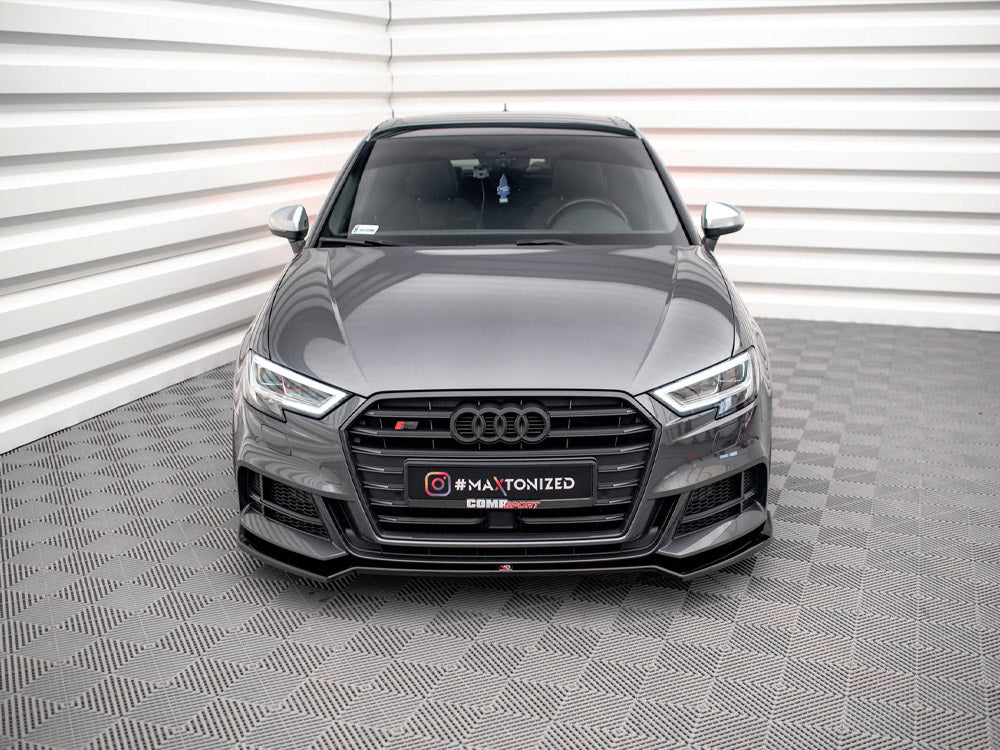 Front Splitter V.2 - Audi S3 / A3 S Line Sportback 8V Facelift