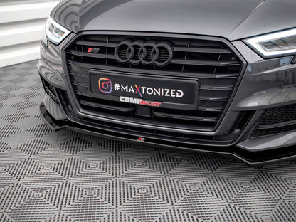 Front Splitter V.2 - Audi S3 / A3 S Line Sportback 8V Facelift