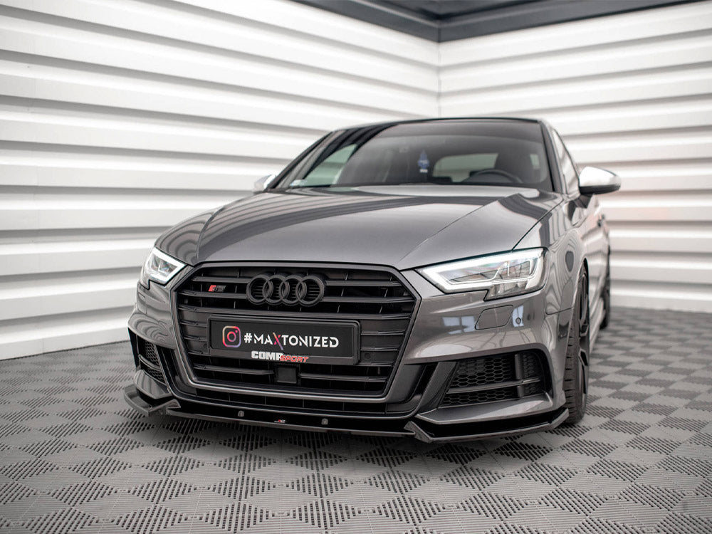 Front Splitter V.1 - Audi S3 / A3 S Line Sportback 8V Facelift