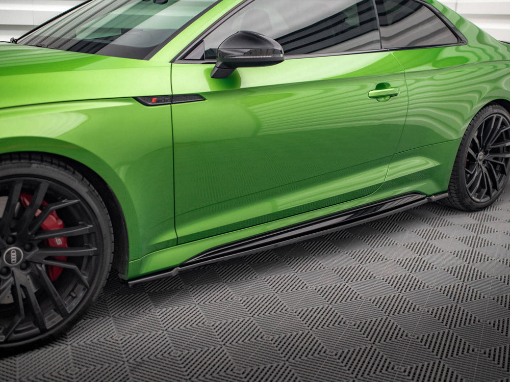 Side Skirts Diffusers - Audi RS5 Coupe F5 Facelift