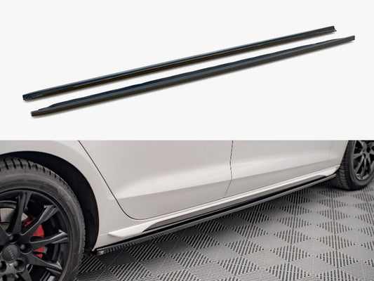 Side Skirts Diffusers - Audi A4 B9 Facelift