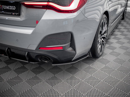 Street PRO Rear Side Splitters - BMW 4 Series (Gran Coupe M-Pack G26)