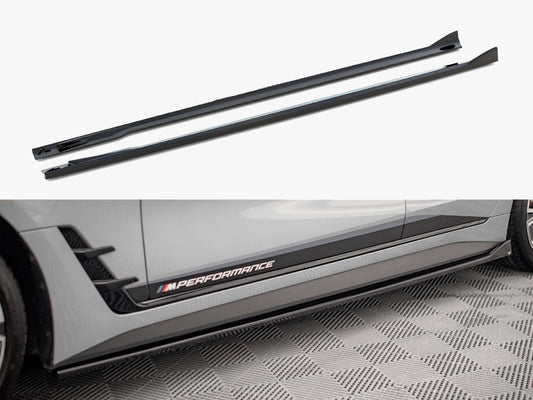 Side Skirts Diffusers V2 - BMW 4 Series (Gran Coupe M-Pack / M440i G26)