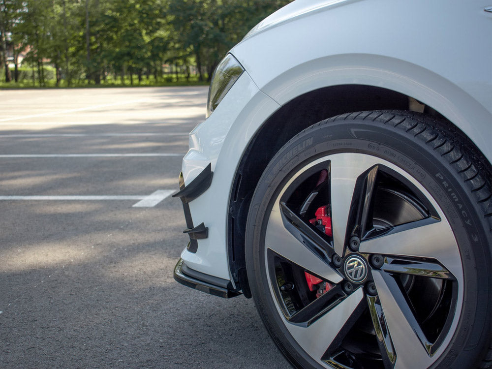Front Bumper Wings (Canards) - Volkswagen Polo GTI Mk6