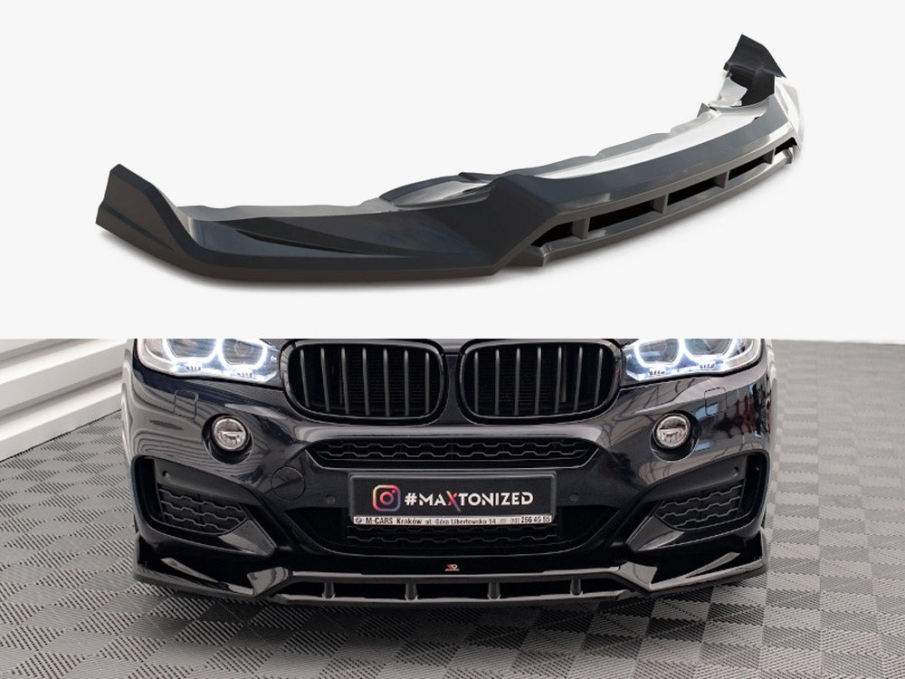 Front Splitter V.3 - BMW X6 (M Sport F16)
