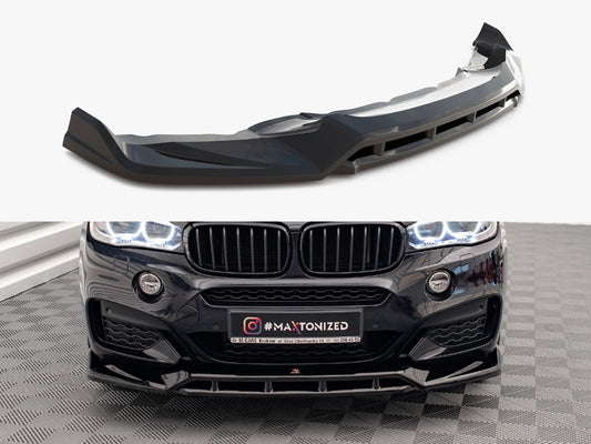 Front Splitter V.3 - BMW X6 (M Sport F16)