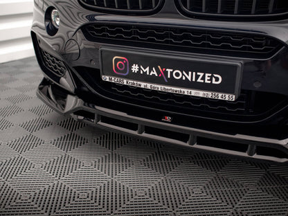 Front Splitter V.3 - BMW X6 (M Sport F16)