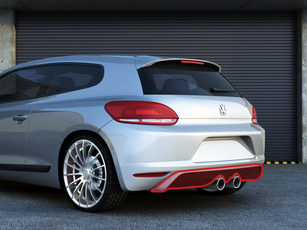 Rear Diffuser - Volkswagen Scirocco Standard (Scirocco R Look)
