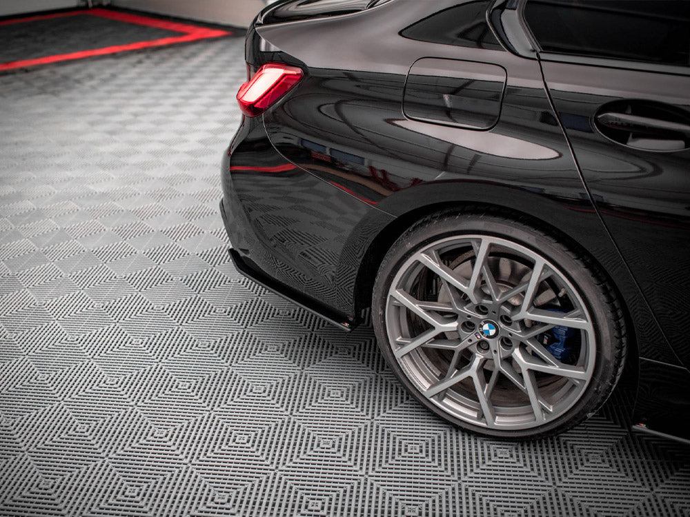 Street PRO Rear Side Splitters V2 - BMW M3 (40i / M-Pack G20 / G21)