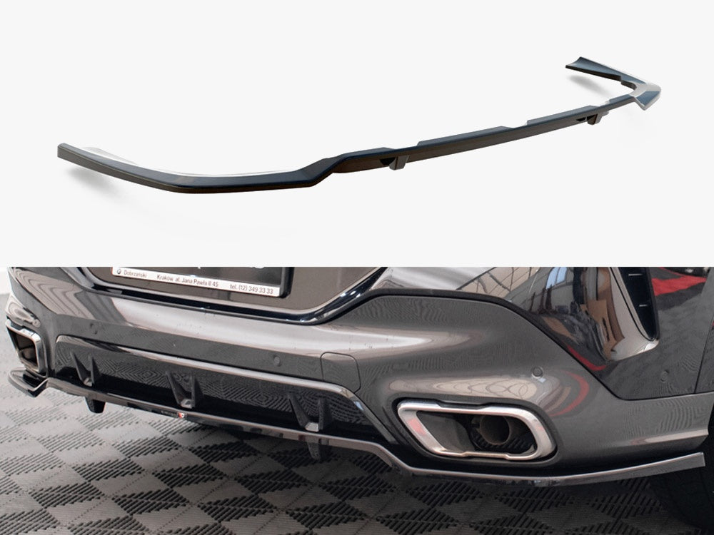 Rear Splitter (Vertical Bars) V.3 - BMW X6 (M-Pack G06)