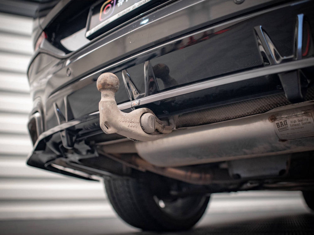 Rear Splitter (Vertical Bars) V.3 - BMW X6 (M-Pack G06)