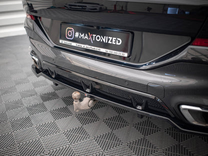 Rear Splitter (Vertical Bars) V.3 - BMW X6 (M-Pack G06)