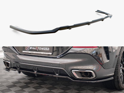 Rear Splitter (Vertical Bars) V2 - BMW X6 (M-Pack G06)