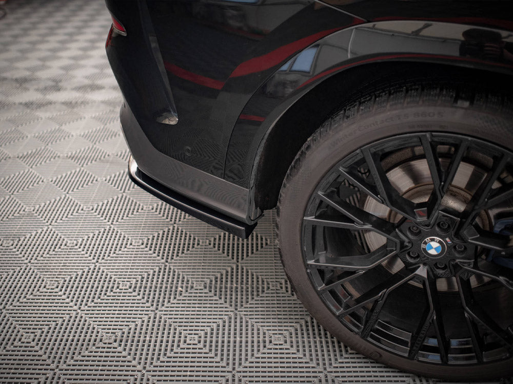 Rear Splitter (Vertical Bars) V2 - BMW X6 (M-Pack G06)