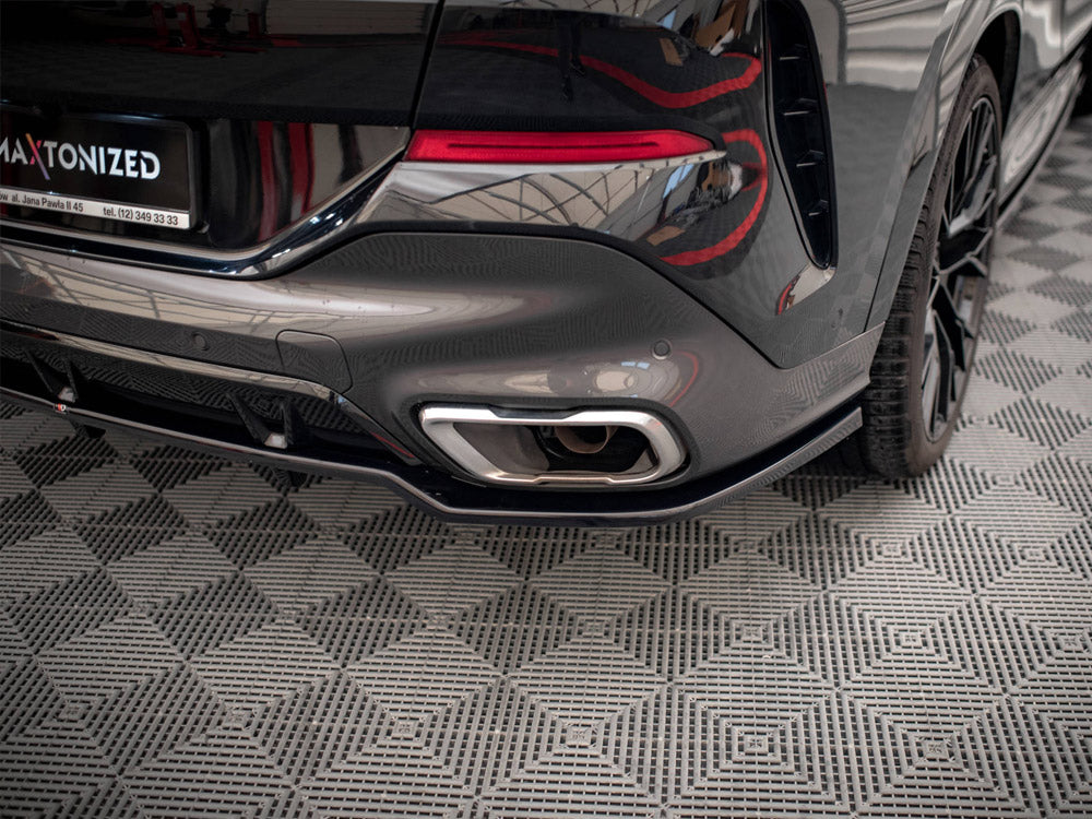 Rear Splitter (Vertical Bars) V2 - BMW X6 (M-Pack G06)