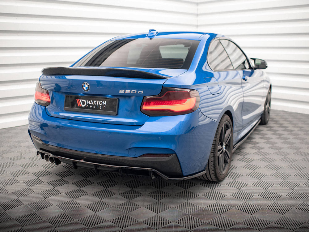 Rear Splitter (Vertical Bars) - BMW 2 Series (M-Pack F22)