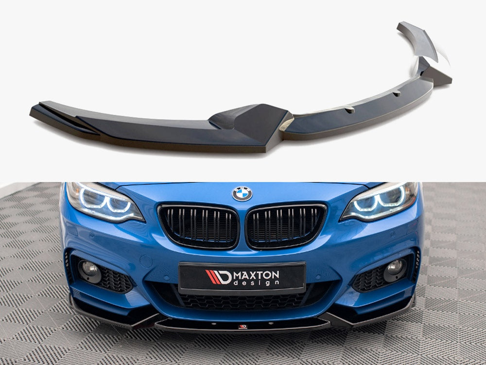 Front Splitter V2 - BMW 2 Series (M-Pack F22)