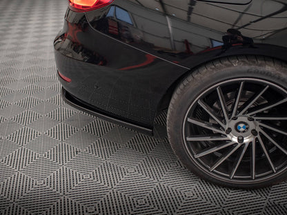 Central Rear Splitter (Vertical Bars) - BMW 3 Series (GT F34)