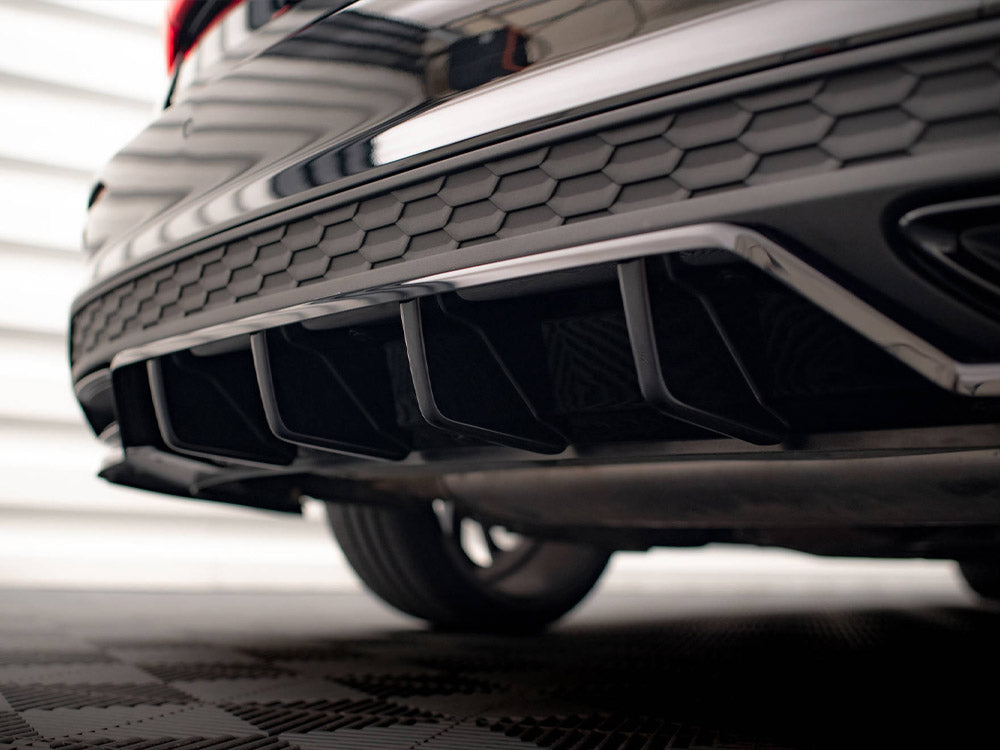 Rear Splitter (Vertical Bars) - Audi A3 S Line Sedan 8Y