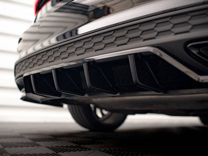 Rear Splitter (Vertical Bars) - Audi A3 S Line Sedan 8Y