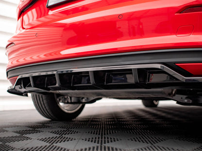 Rear Splitter (Vertical Bars) - Audi A3 Sportback 8Y