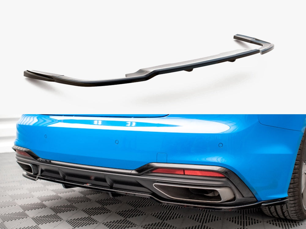 Rear Splitter (Vertical Bars) - Audi A5 S Line F5 Facelift