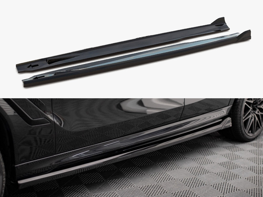 Side Skirts Diffusers - BMW X6 (M F96 / X6 M-Pack G06)