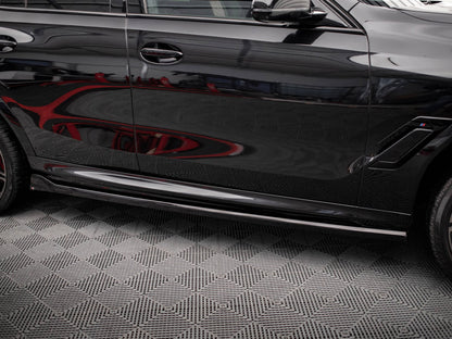 Side Skirts Diffusers - BMW X6 (M F96 / X6 M-Pack G06)