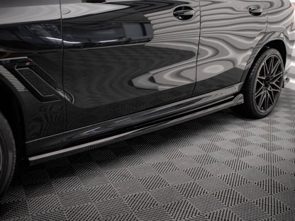 Side Skirts Diffusers - BMW X6 (M F96 / X6 M-Pack G06)