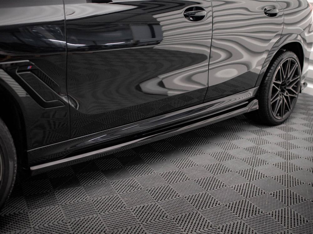 Side Skirts Diffusers - BMW X6 (M F96 / X6 M-Pack G06)