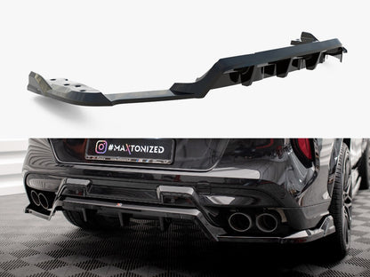 Central Rear Splitter (Vertical Bars) - BMW X6 (M F96)