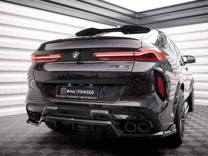 Central Rear Splitter (Vertical Bars) - BMW X6 (M F96)