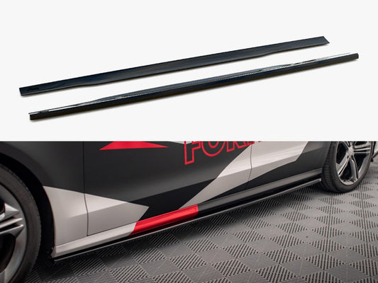 Side Skirts Diffusers V.1 - Audi S8 D4