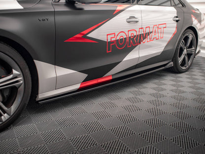 Side Skirts Diffusers V.2 - Audi S8 D4