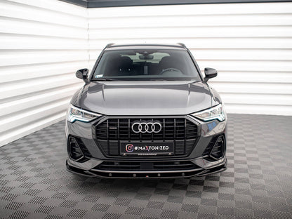 Front Splitter V.3 - Audi Q3 Sportback / SUV S Line F3
