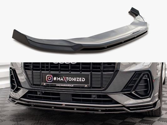 Front Splitter V.4 - Audi Q3 Sportback / SUV S Line F3