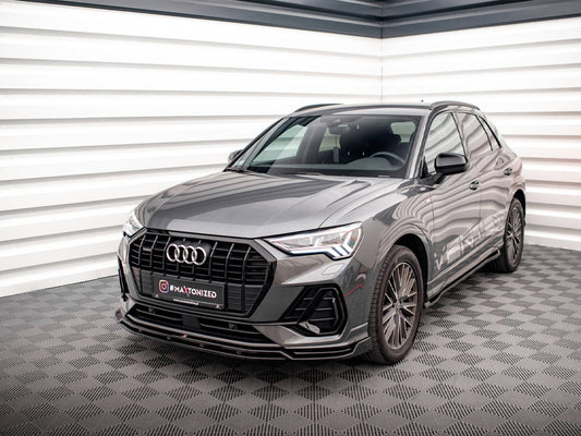 Front Splitter V.4 - Audi Q3 Sportback / SUV S Line F3