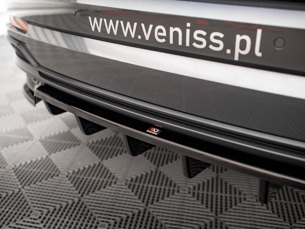 Rear Splitter (Vertical Bars) - Audi Q3 S Line SUV F3