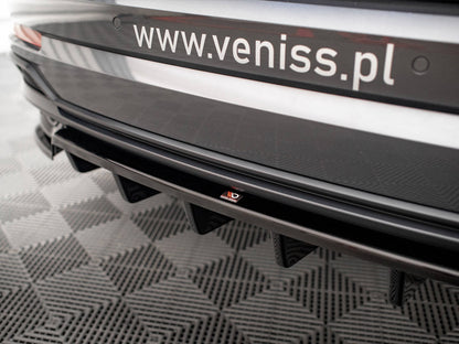 Rear Splitter (Vertical Bars) - Audi Q3 S Line SUV F3