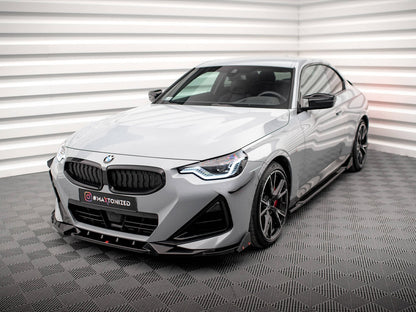 Front Splitter V2 + Flaps - BMW 2 Series (Coupe M-Pack / M240i G42)