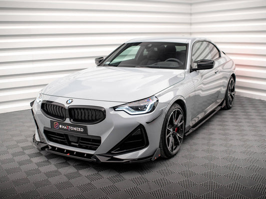 Front Splitter V2 + Flaps - BMW 2 Series (Coupe M-Pack / M240i G42)