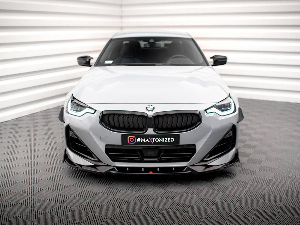 Front Splitter V2 + Flaps - BMW 2 Series (Coupe M-Pack / M240i G42)