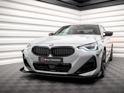 Street PRO Front Splitter + Flaps - BMW 2 Series (Coupe M-Pack / M240i G42)