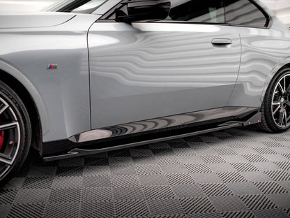 Side Skirts Diffusers V2 + Flaps - BMW 2 Series (Coupe M-Pack / M240i G42)