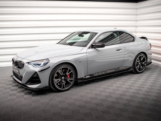Street PRO Side Skirts Diffusers + Flaps - BMW 2 Series (Coupe M-Pack / M240i G42)